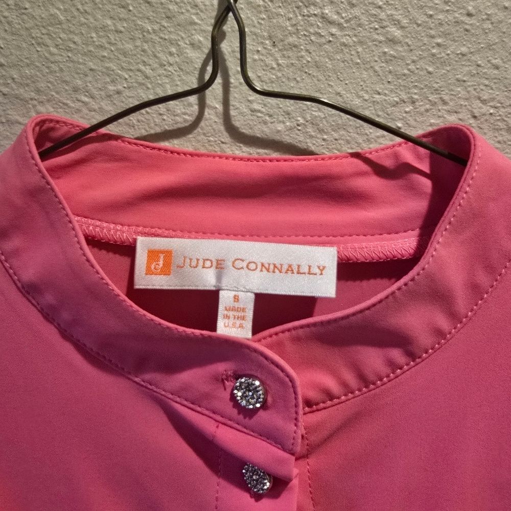NWOT Jude Connally Shirt in Pink Sz S - Picture 2 of 3